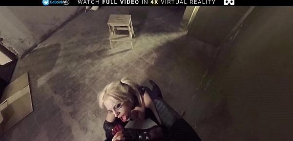  BaDoink VR Interrogation Penetration For Blondie Fesser VR Porn